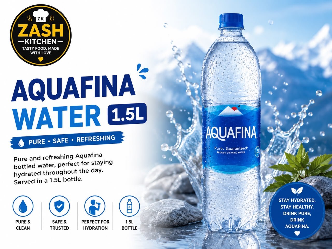 Aquafina Water 1.5L
