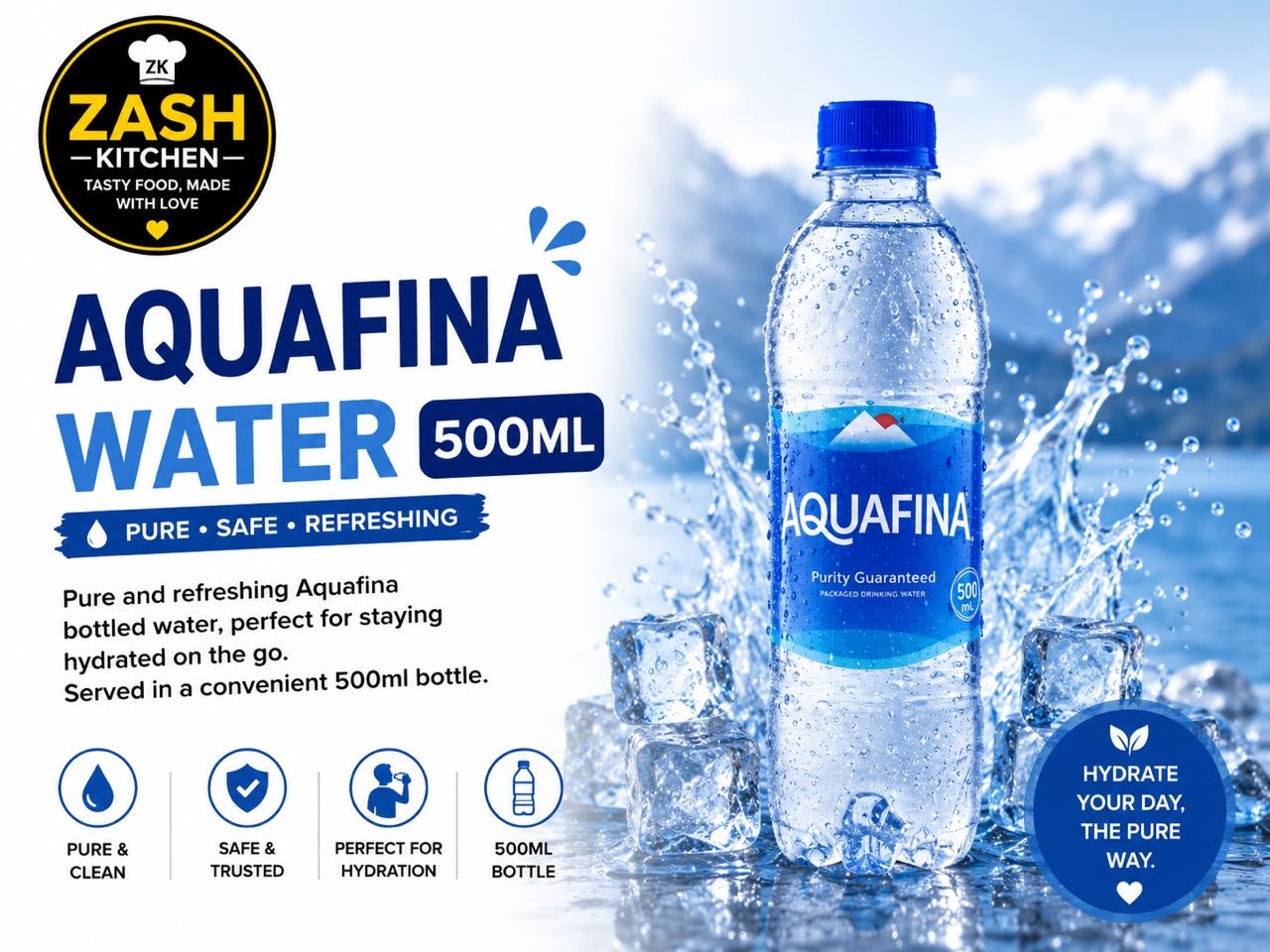 Aquafina Water 500MI