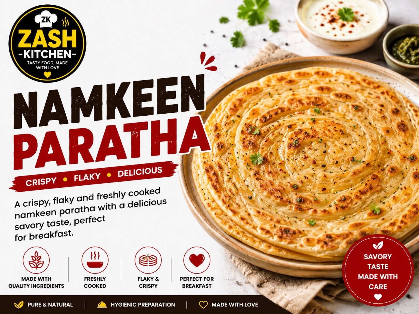 Namkeen Paratha
